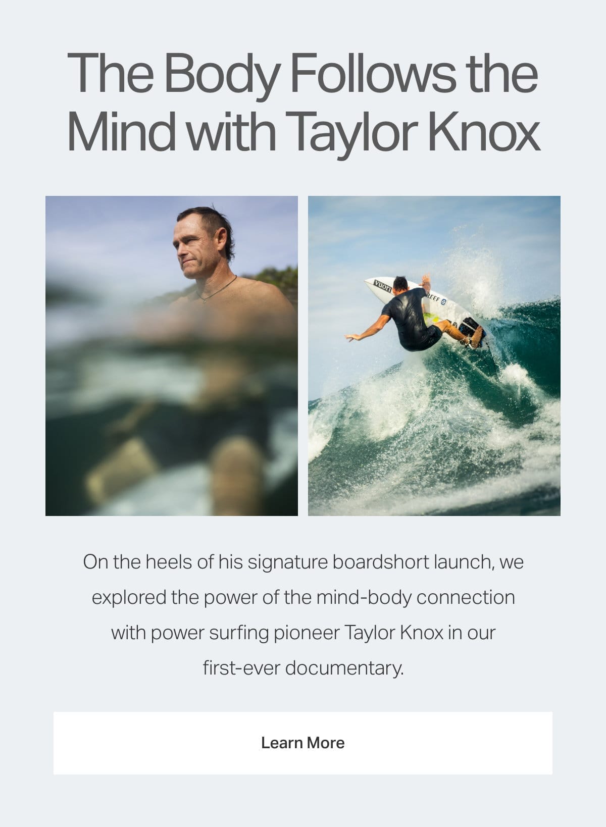 The Body Follows the Mind with Taylor Knox