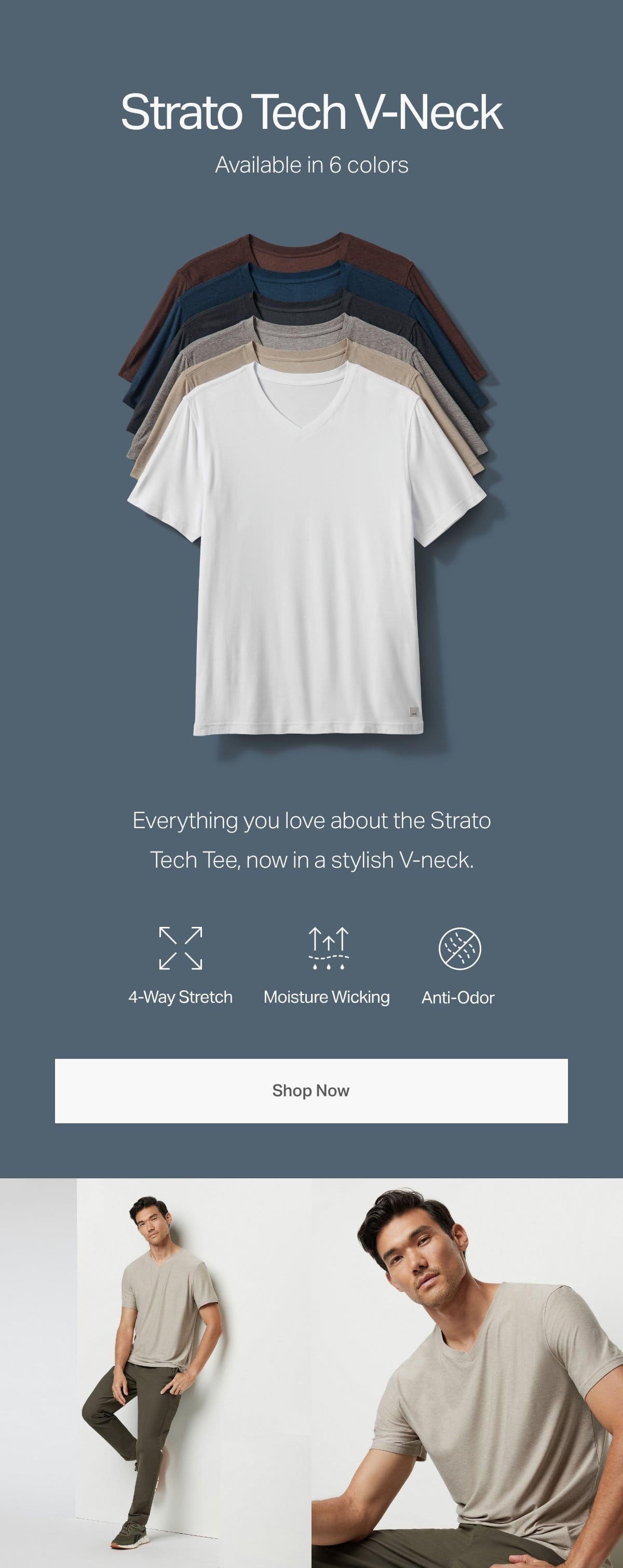 Strato Tech V-Neck