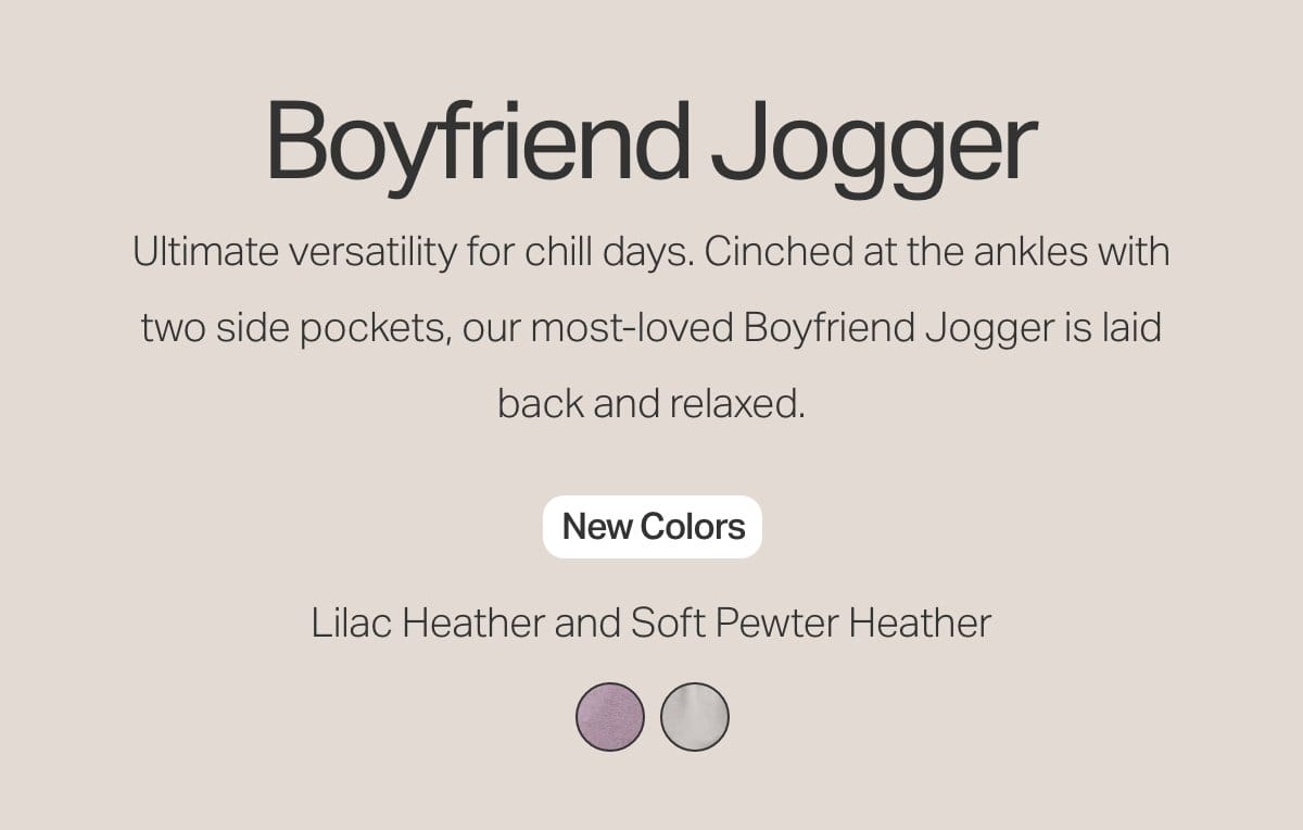 Boyfriend Jogger