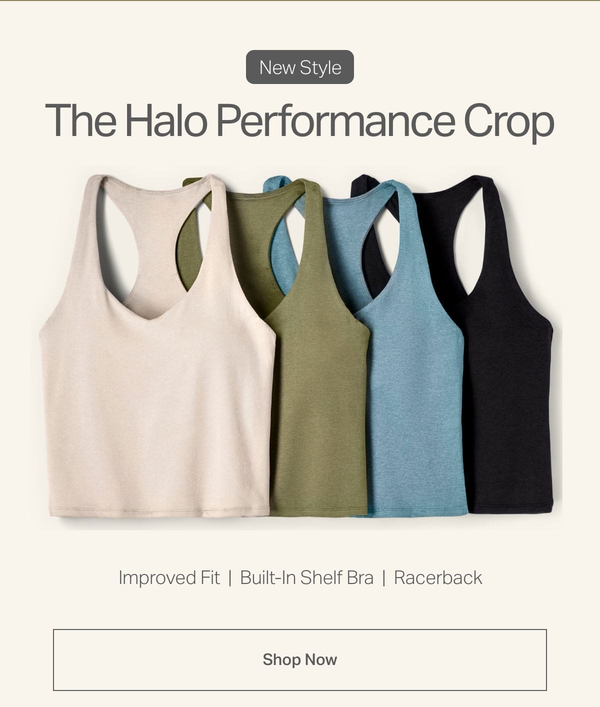 The Halo Performance Crop