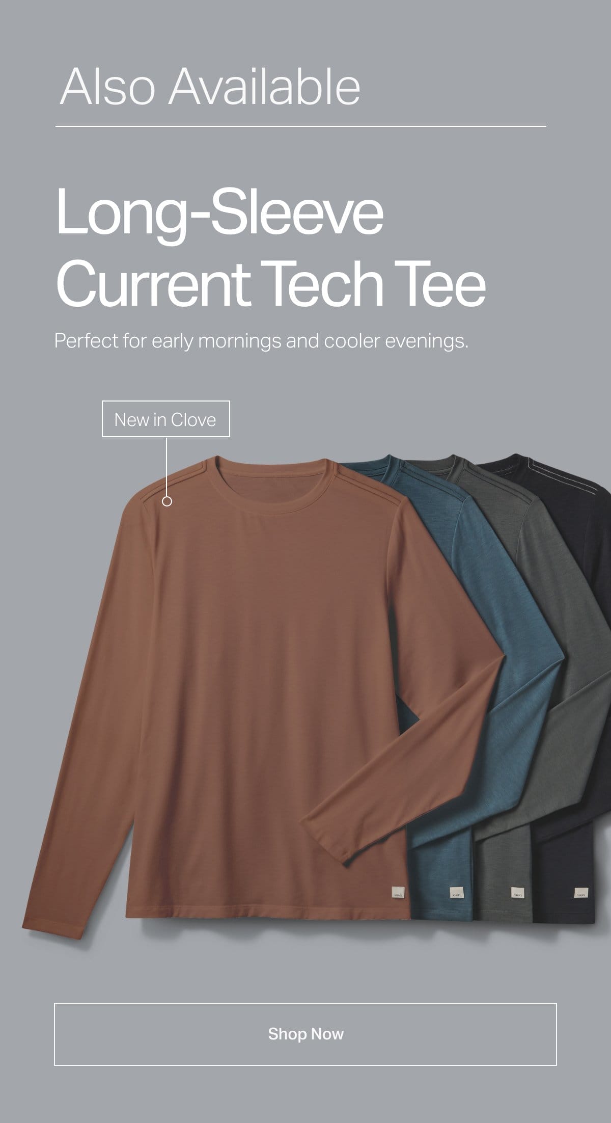 Long-Sleeve Current Tech Tee