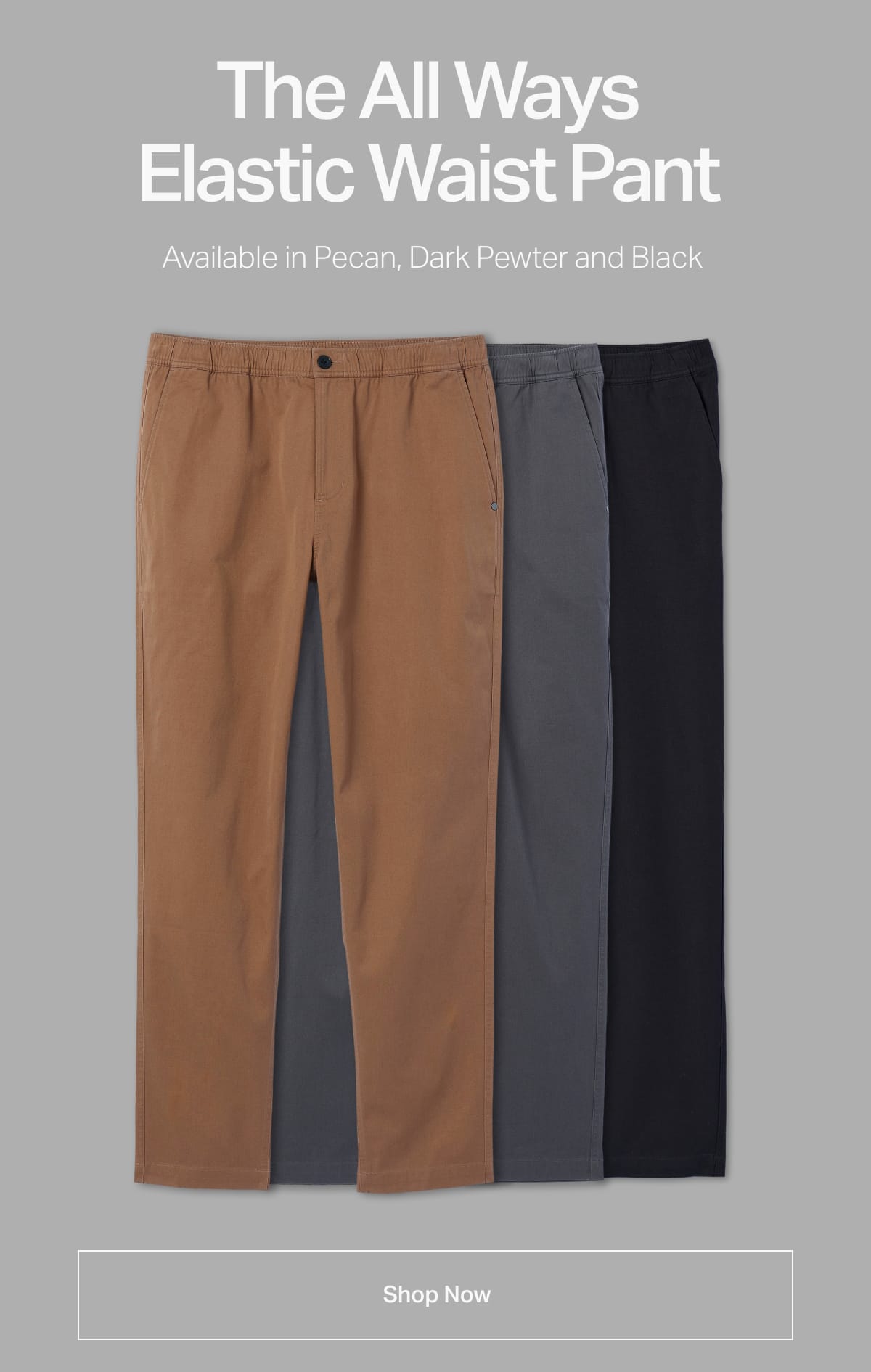 The All Ways Elastic Waist Pant