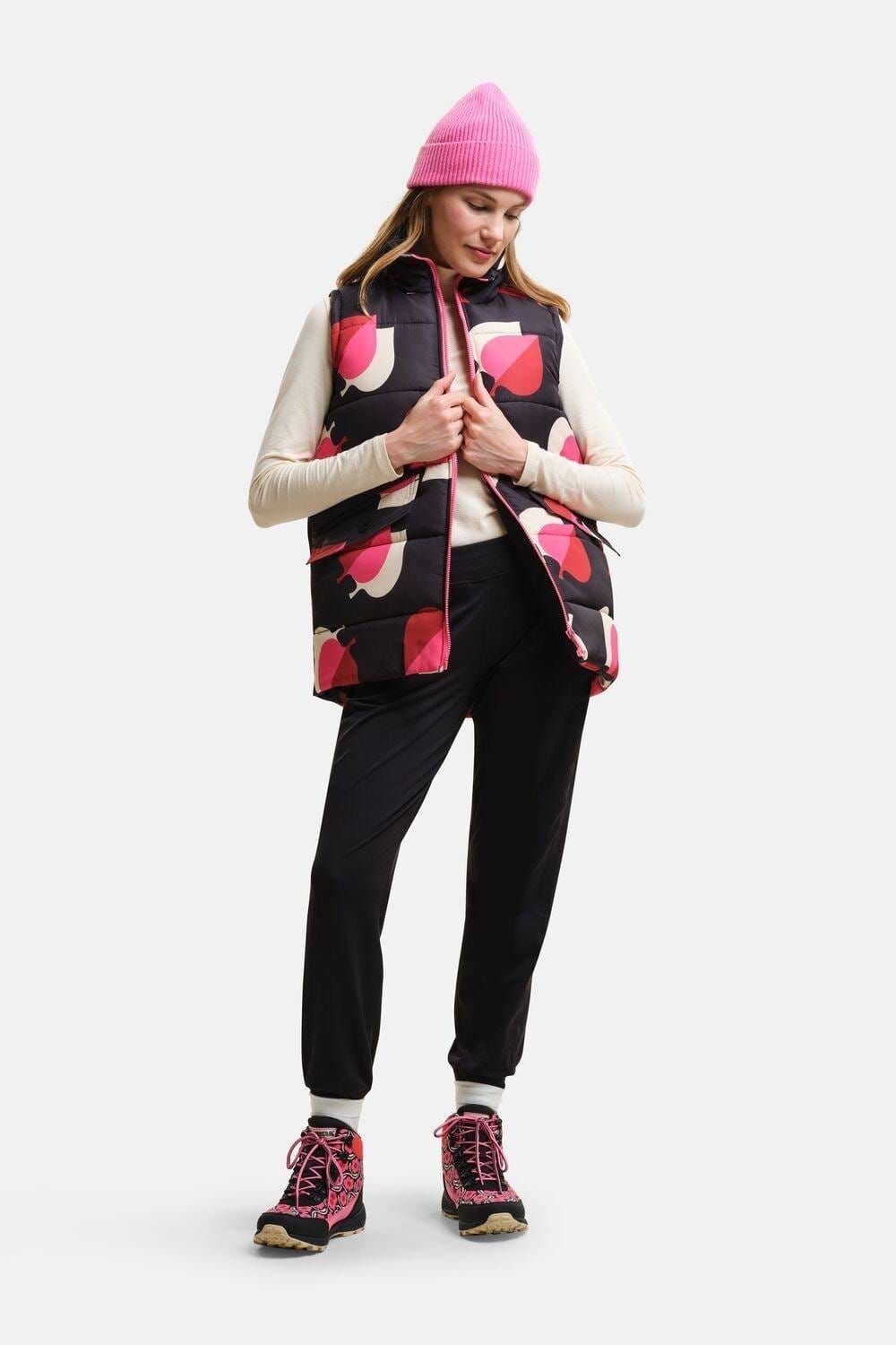 Insulated Water-Repellent 'Orla Kiely Bodywarmer'