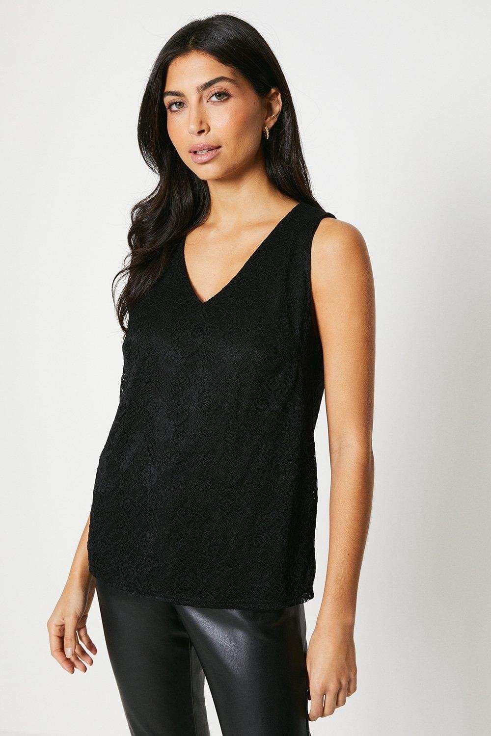 Sleeveless Lace Cami