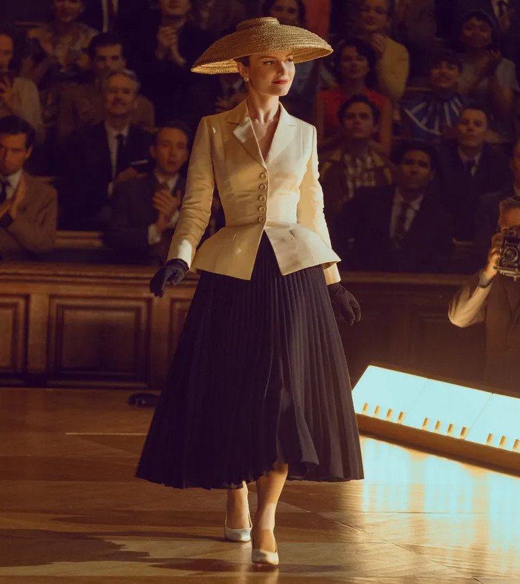 model in dior New Look, from the TV show