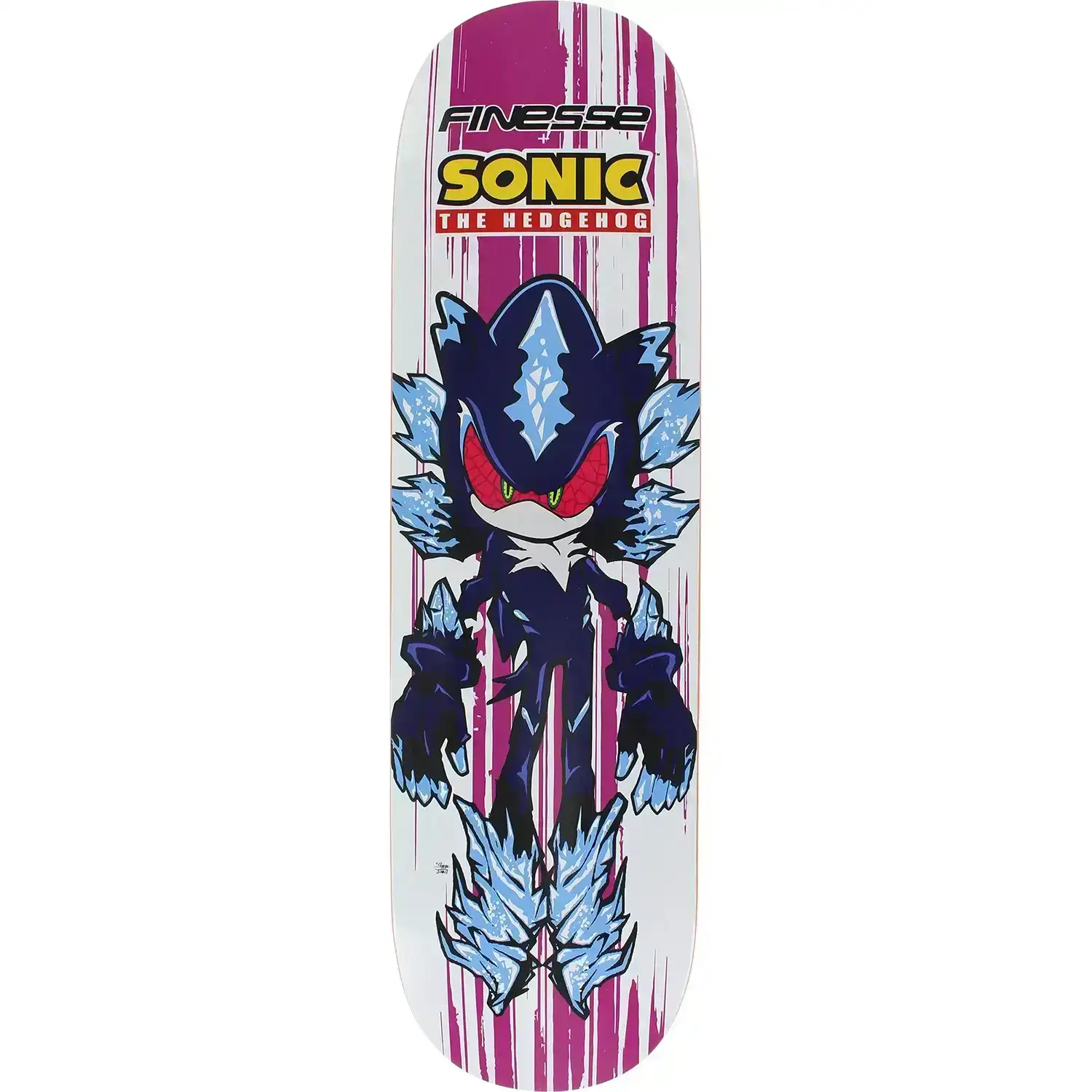 Finesse Skateboards Sega Sonic Mephiles Hedgehog Skateboard Deck - 8