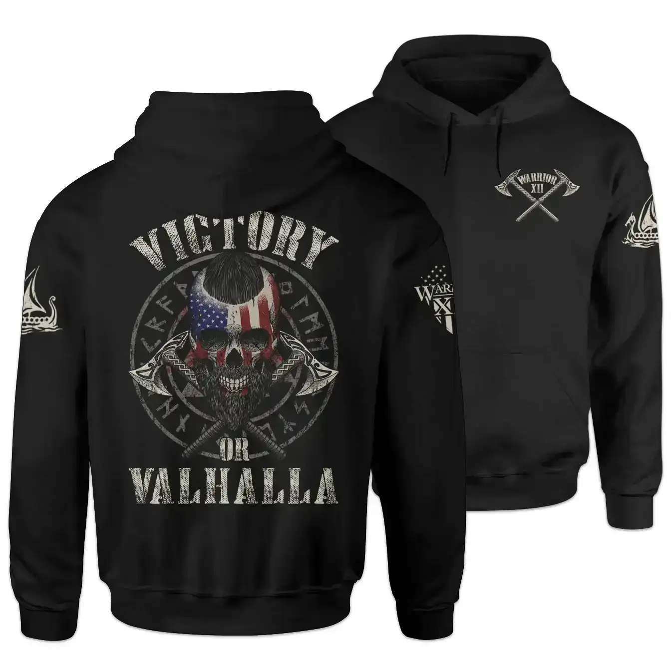 Image of Victory or Valhalla Hoodie