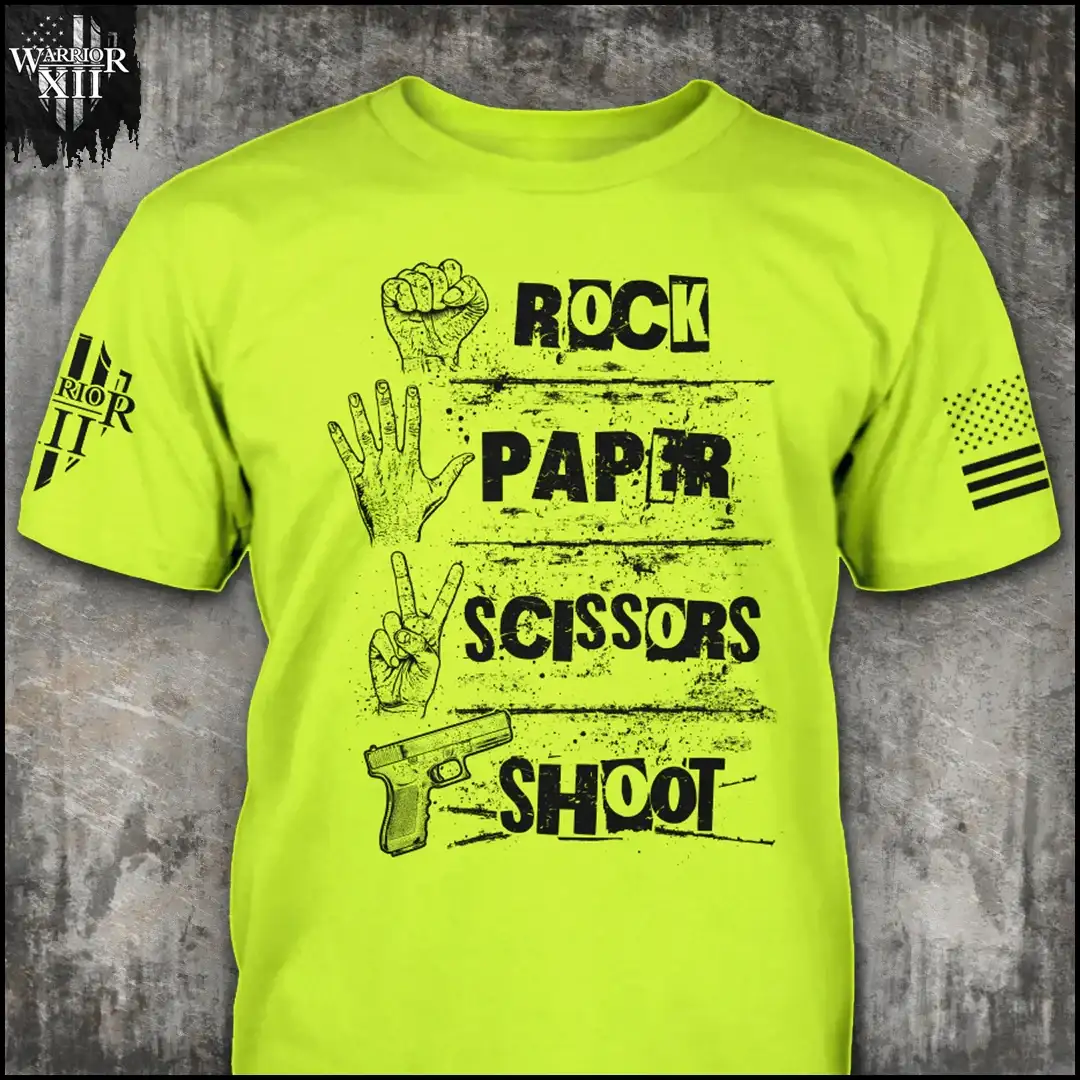 Image of Rock, Paper, Scissors, Shoot - HI VIS