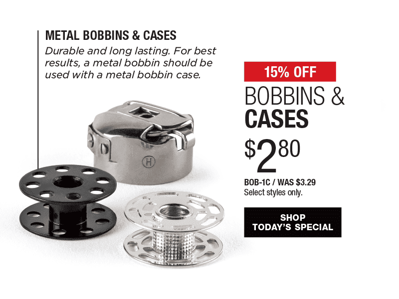 Buy 2 Get 1 Free - Bobbins & Cases