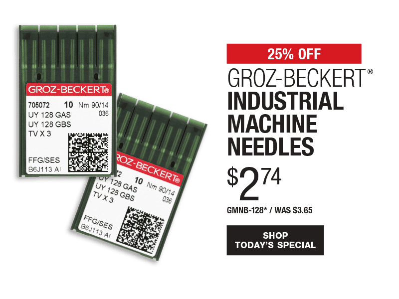 25% Off Grosz-Beckert Industrial Machine Needles