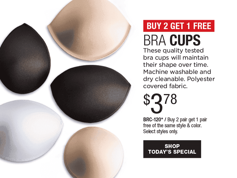 Buy 2 Get 1 Free - Bra Cups