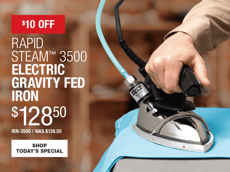 \\$10 Off Rapid Steam 3500 Electric Gravity Fed Iron