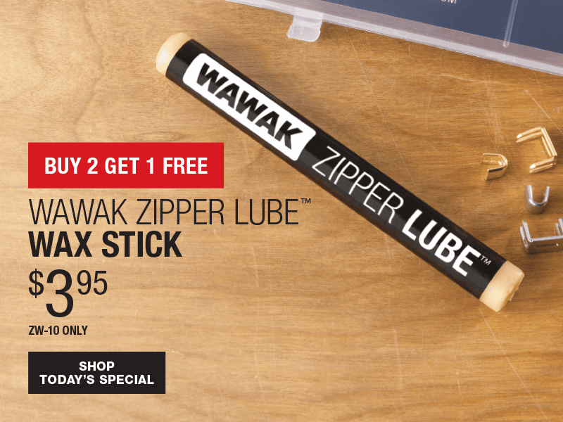 Buy 2 Get 1 Free - WAWAK Zipper Lube Wax Stick