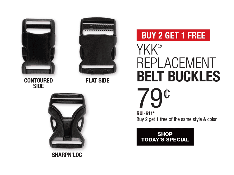 Buy 2 Get 1 Free - YKK® Replacement Belt Buckles