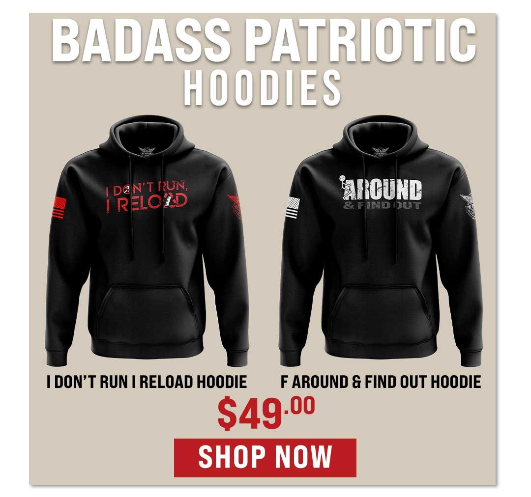 Badass Patriotic Hoodie Designs