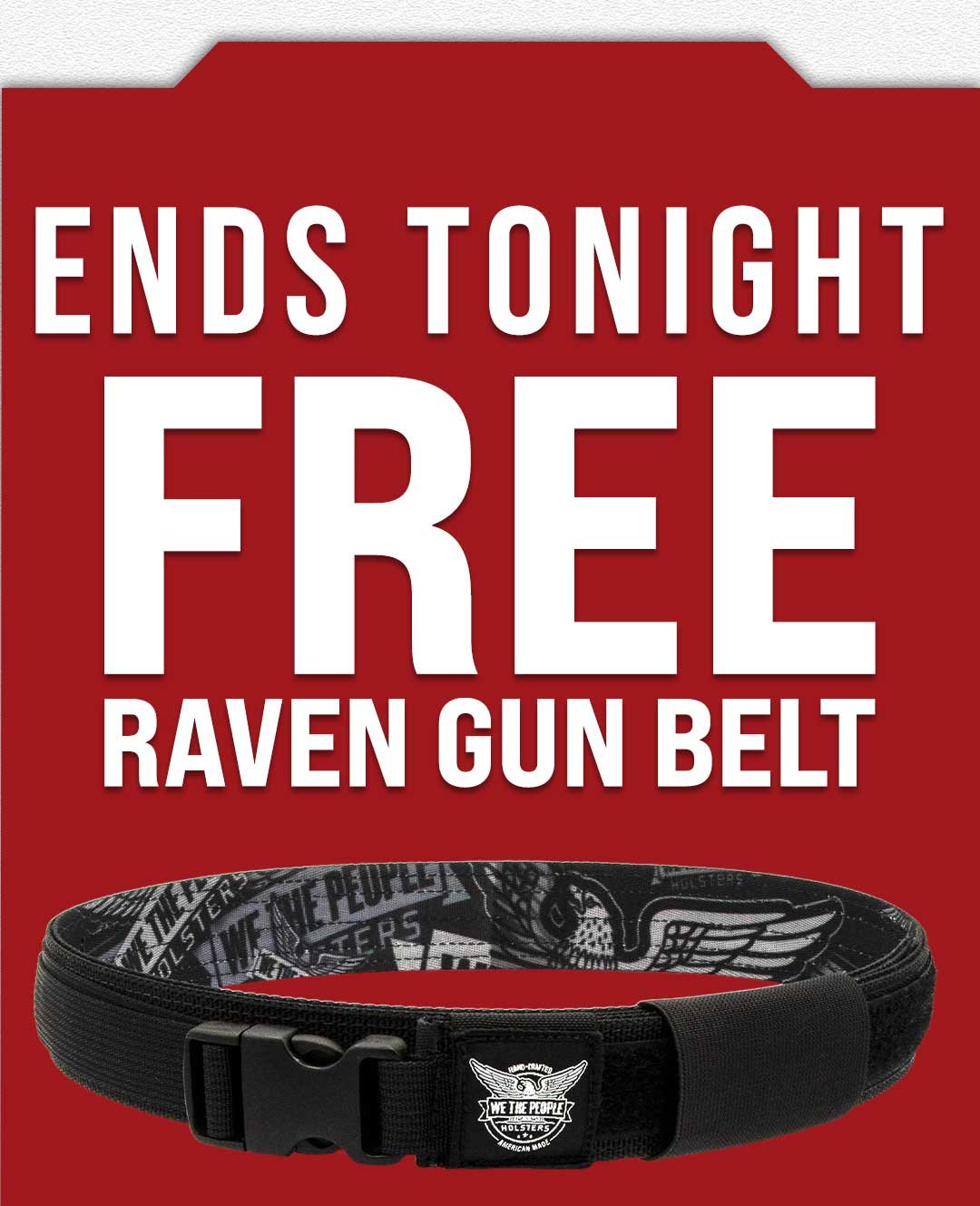FREE Raven Gun Belt