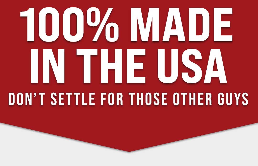 100% Made in the USA