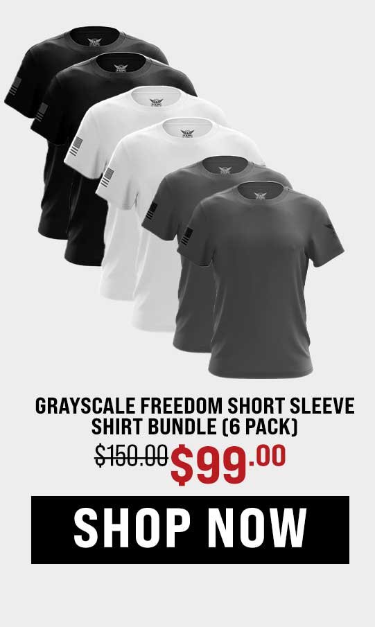 Grayscale Freedom Short Sleeve Bundle