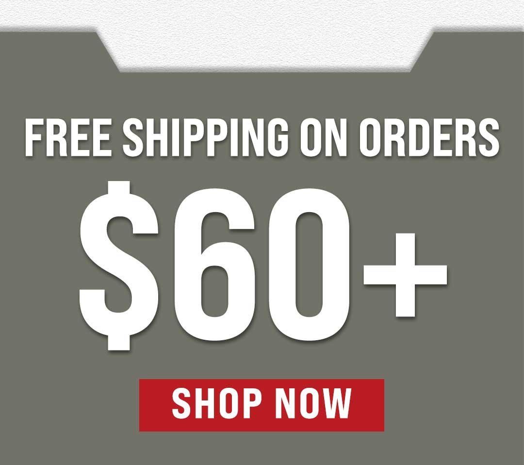 Free Shipping on Orders \\$60+