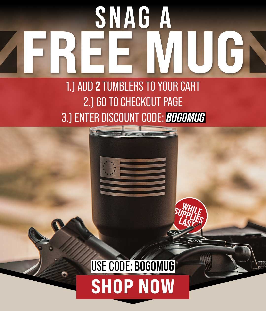 BOGO Tumbler Sale