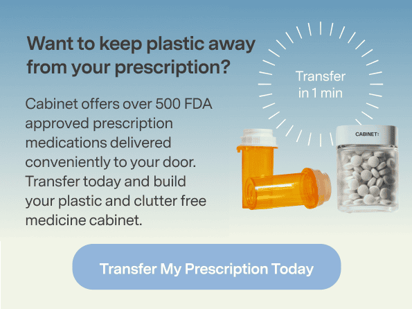 Transfer To Plastic Free Prescriptions Today! 