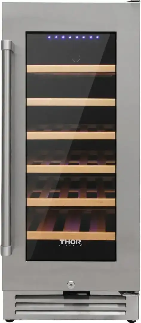 Image of Thor Kitchen TWC1501 15 Inch Single Zone Wine Cooler, 33 Wine Bottle Capacity