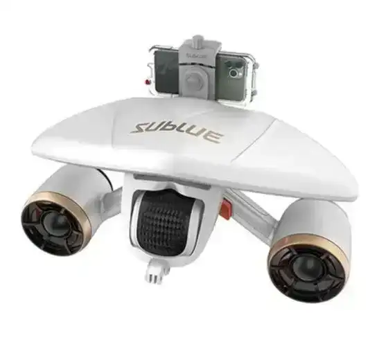 Image of Sublue Mix Pro Underwater Scooter White Gold