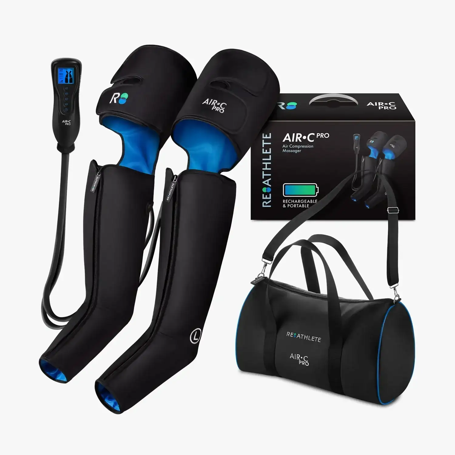 Image of Reathlete Air C Pro Portable Full-Leg Air Compression Massager