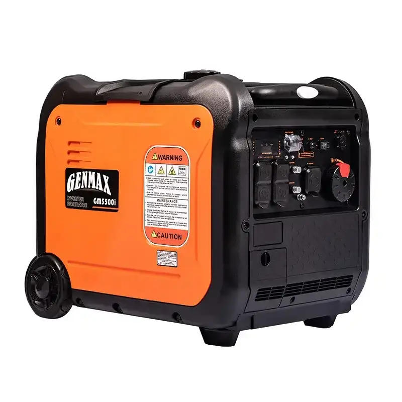 Image of Genmax 5500 Watt Gasoline Inverter Generator GM5500i