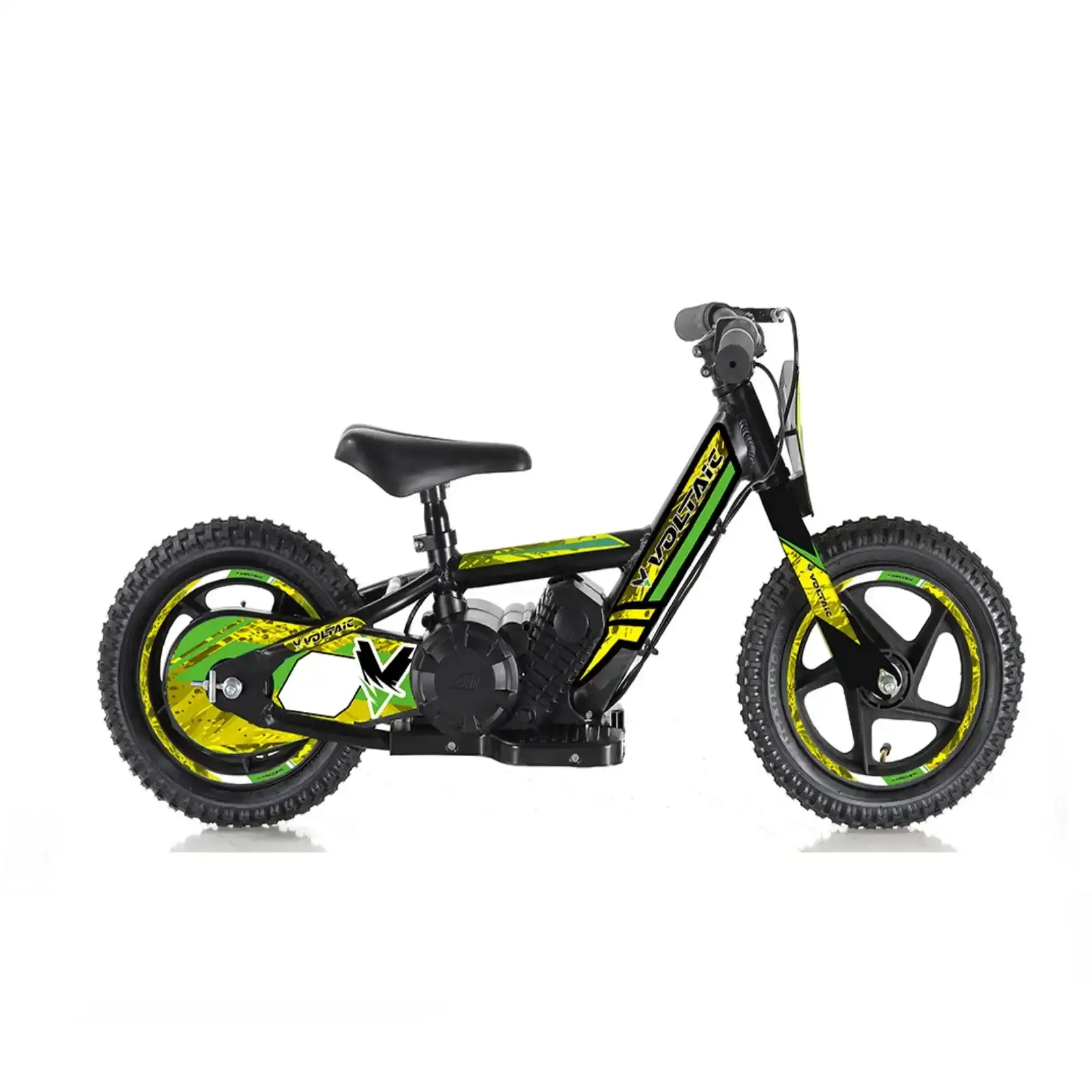 Image of Voltaic Cub Kids Electric Dirt Bike 12'' Green