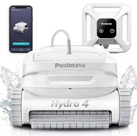 Image of Poolmate Hydro 4 Robot Pool Cleaner (Battery Powered version) - New