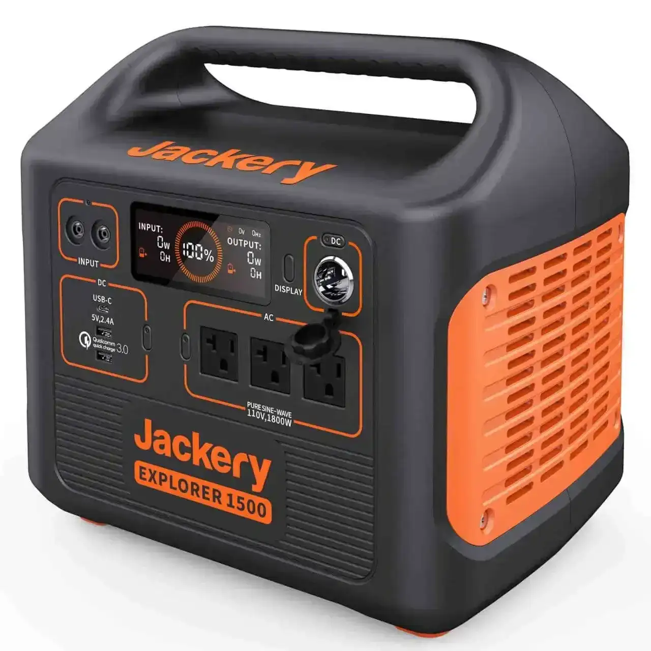 Image of Jackery Solar Generator 1500 (Jackery 1500 + 2 X SolarSaga 100W)