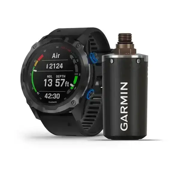 Image of Garmin Descent Mk2i/Descent T1 Bundle, Titanium Carbon Gray DLC with DLC Titanium Band