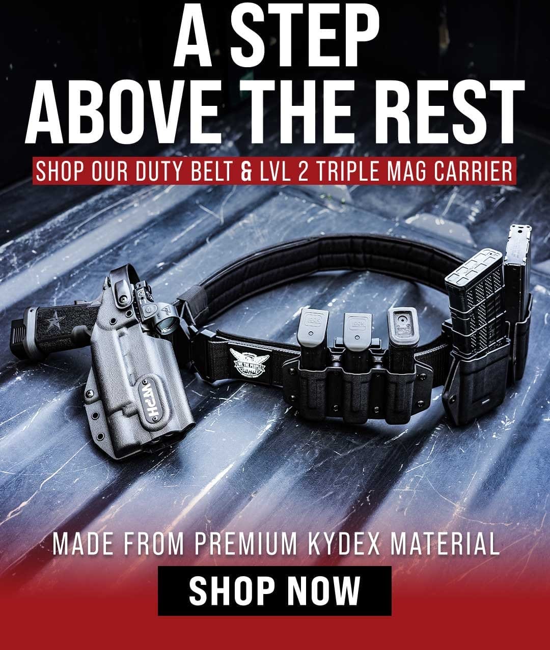 Duty Belt and Holster now Available