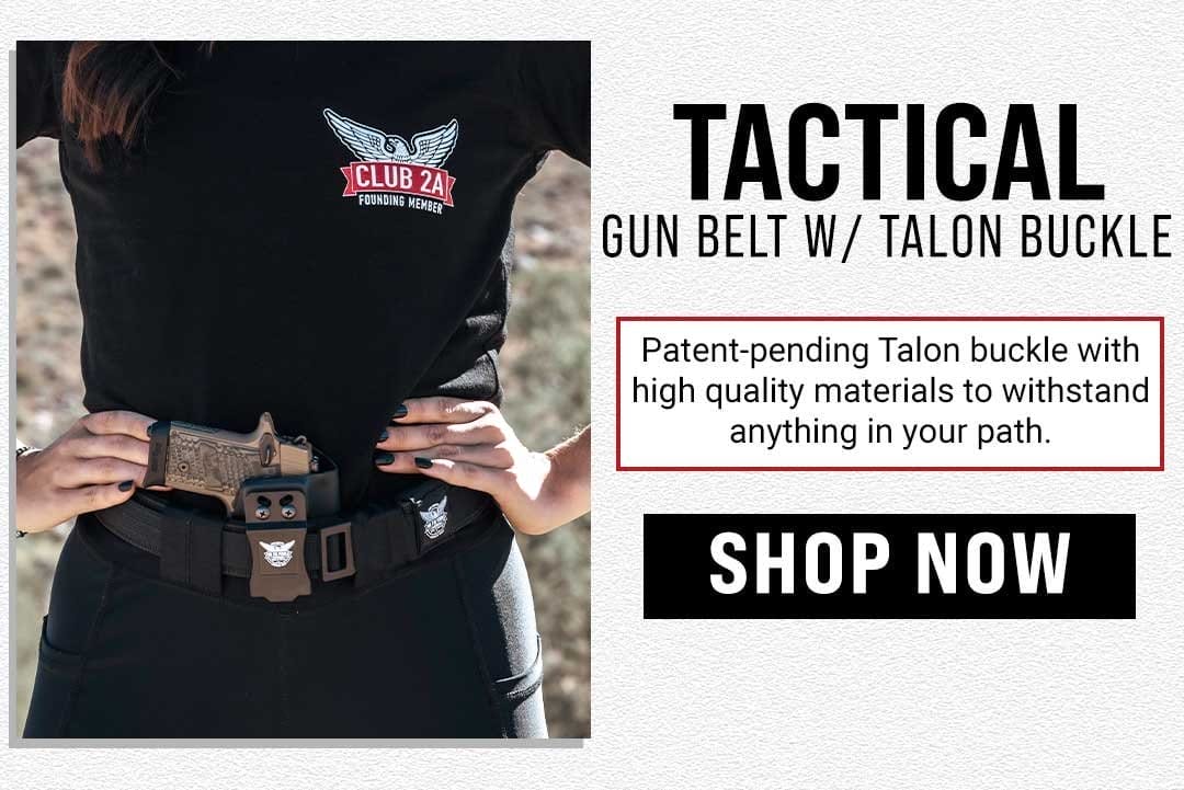 Tactical Gun Belt w/ Talon Buckle