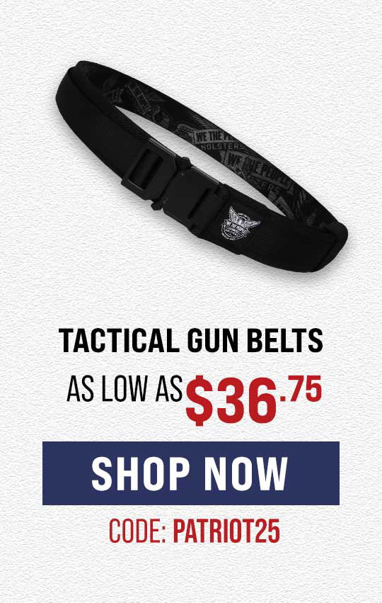 Tactical Gun Belts