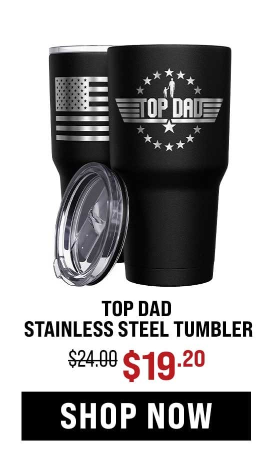 Top Dad Tumbler