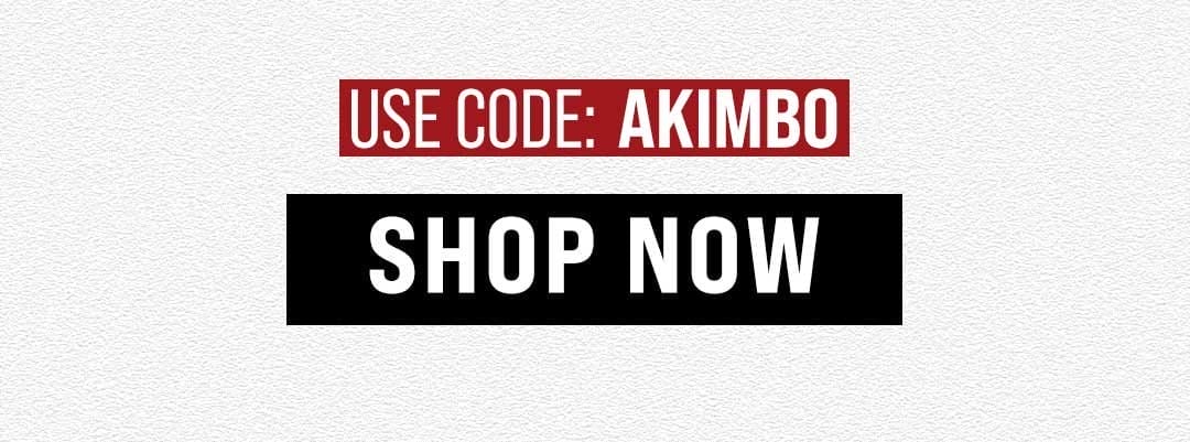 Code AKIMBO Shop Now