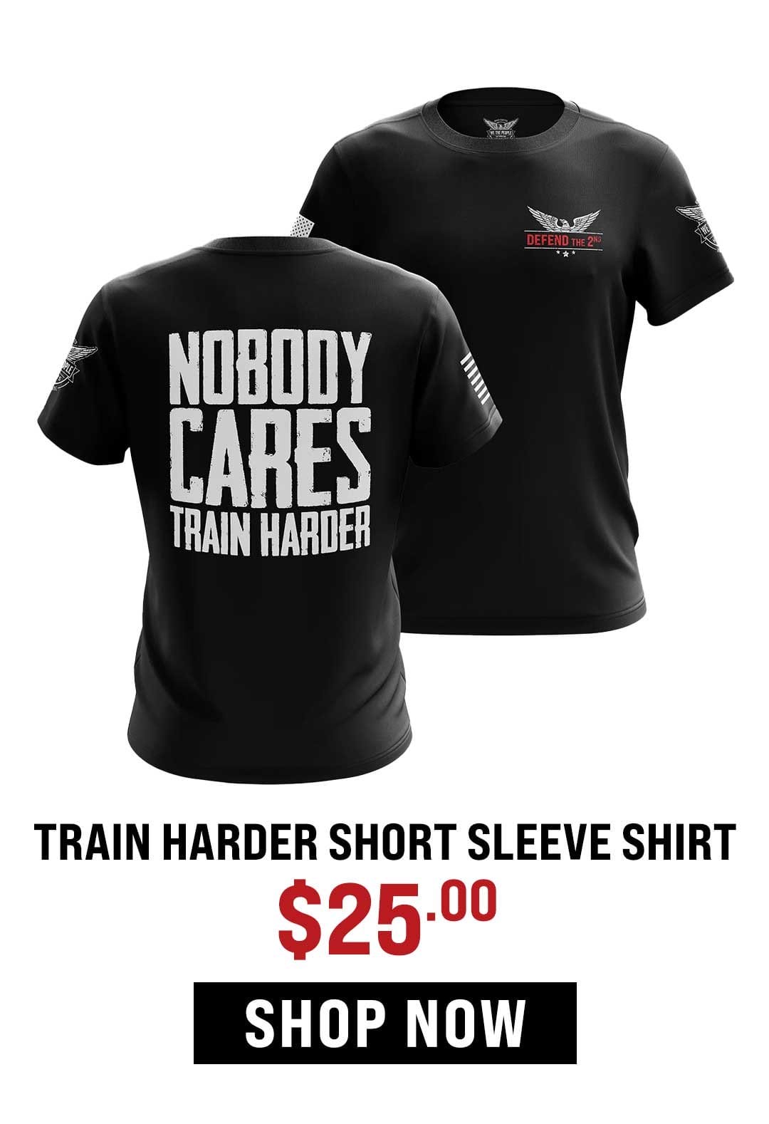 Train Harder Tee