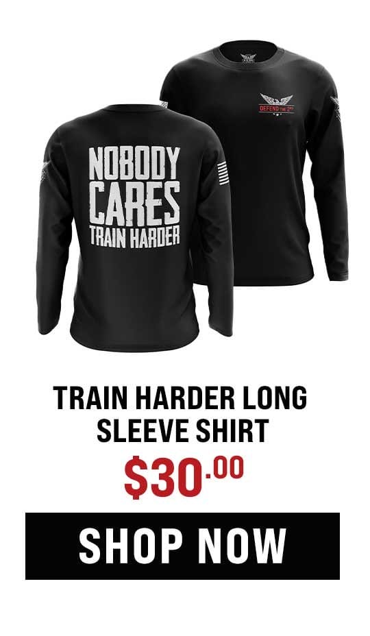 Train Harder Long Sleeve