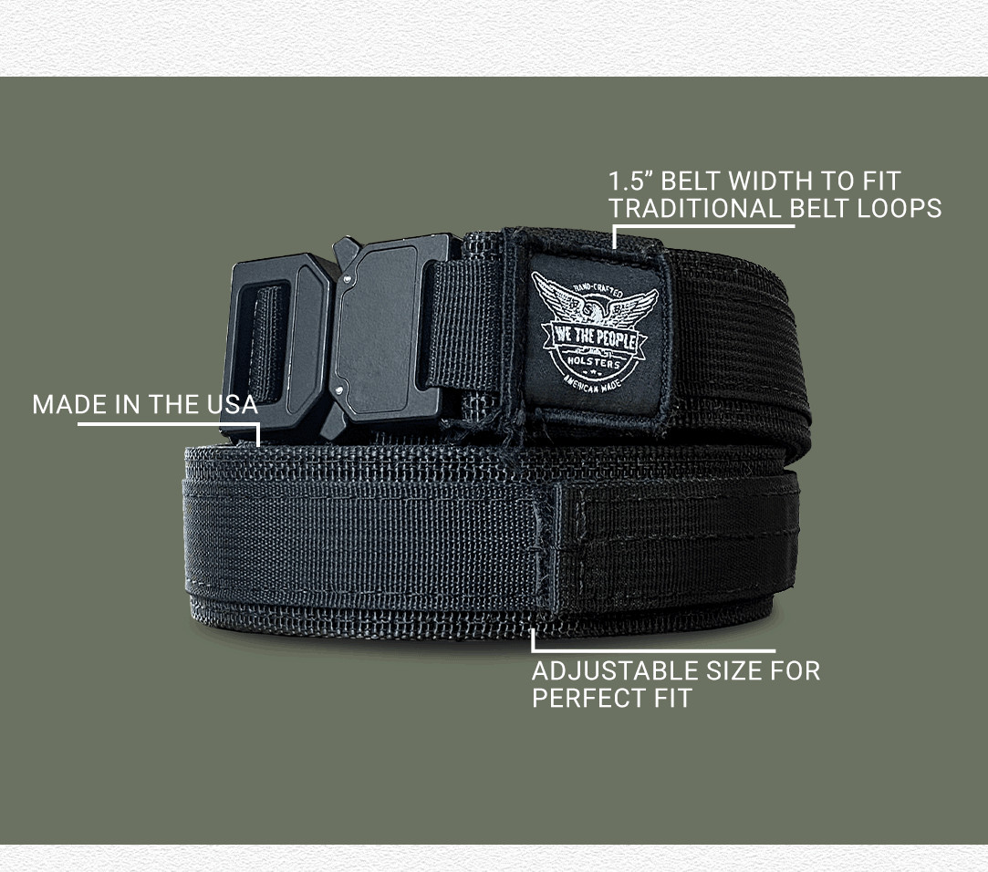 Tactical Belt Features