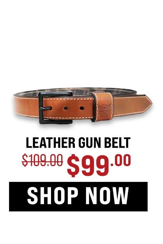 Leather Gun Belts