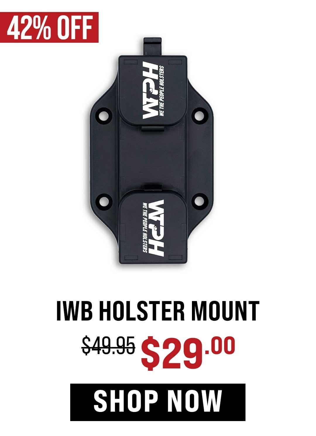 IWB Holster Mount 42% OFF