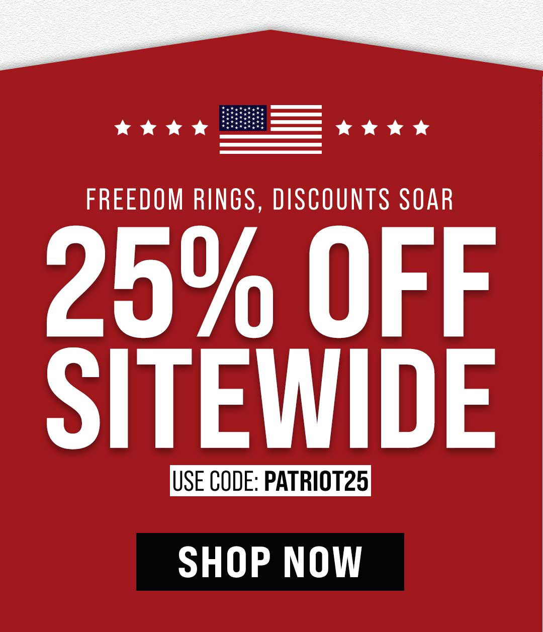Freedom Month Sale, 25% OFF for a limited time.