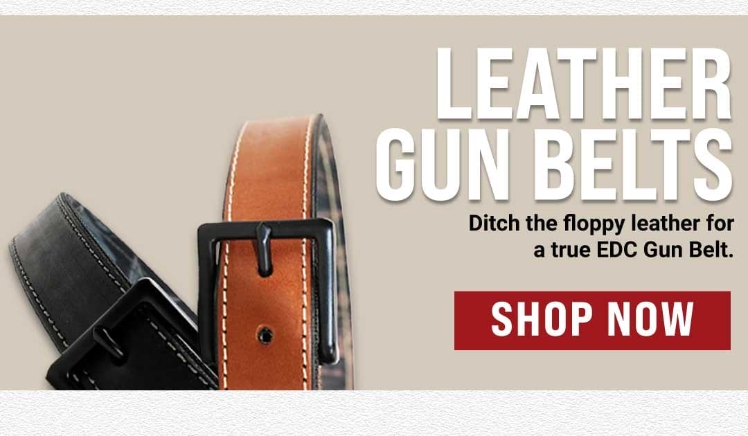 Leather Gun Belts