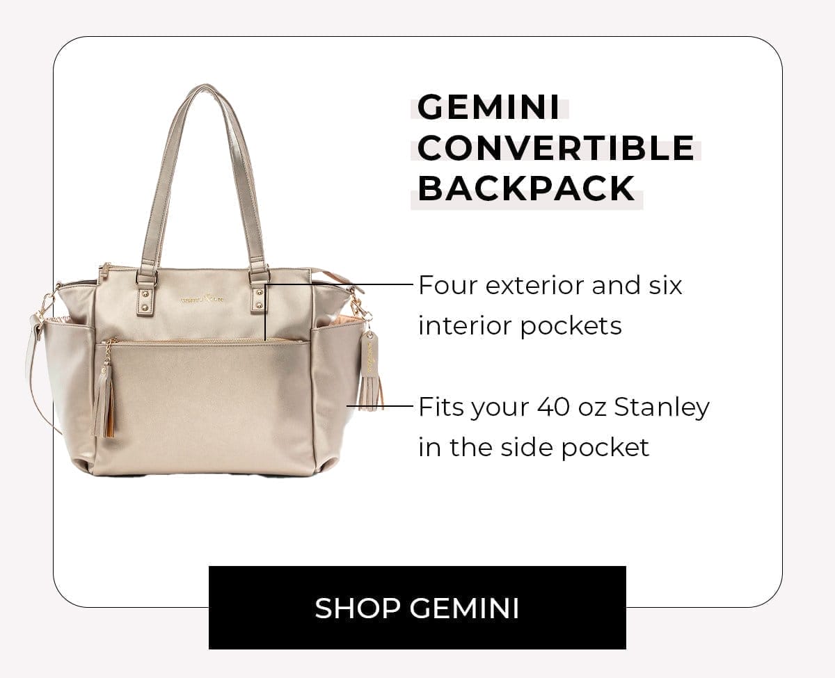 Gemini Convertible Backpack