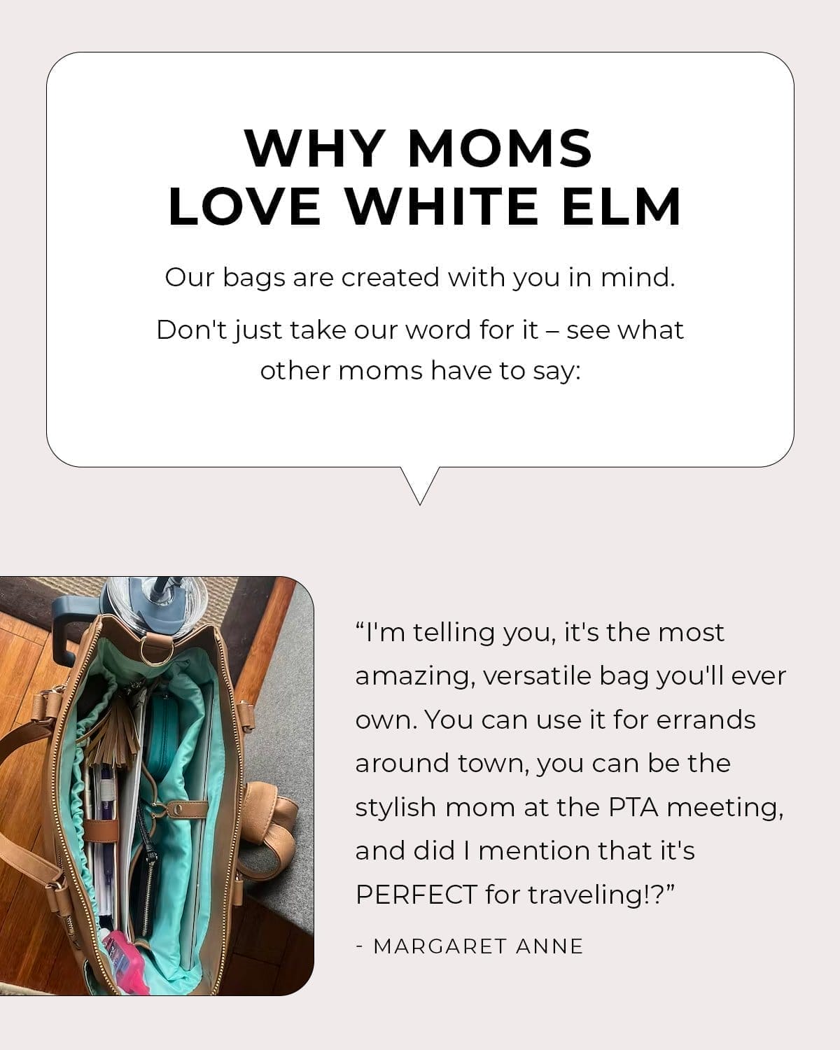 Why Moms Love White Elm