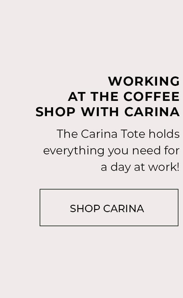 Working at the Coffee Shop with Carina