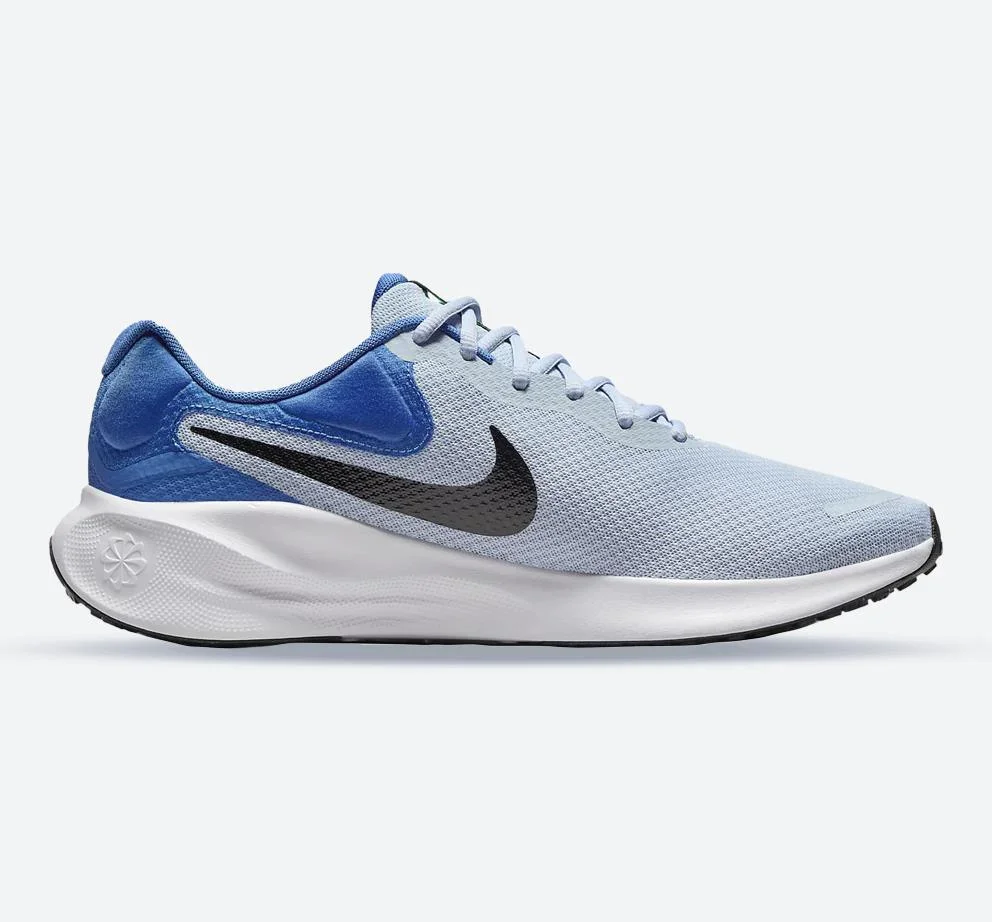 Image of Men's Wide Fit Nike FB8501-402 Revolution 7 Running Trainers