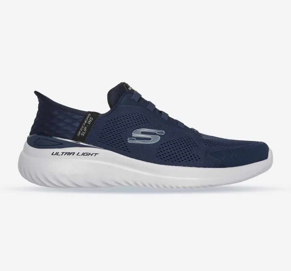 Image of Men's Wide Fit Skechers 232459 Slip-ins Bounder 2.0 Emerged Trainers